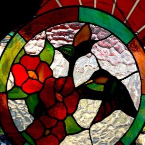 12 inch real stainglass